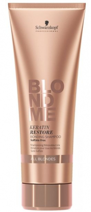 Blond Me Keratin Restore Bonding Shampoo All Blondes