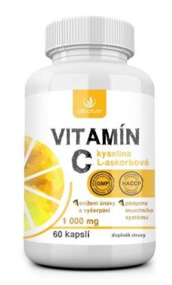 Vitamín C 1000 mg 60 cps