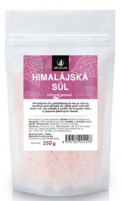 Himalájská sůl růžová 250 g