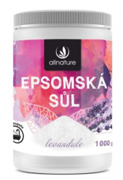 Epsomská sůl Levandule 1000 g