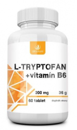 L-tryptofan 60tbl 200mg/2,5mg vit B6