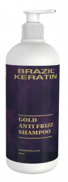 Anti Frizz Gold Shampoo 550 ml